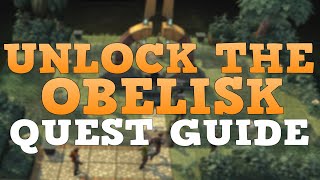 How To Unlock The Obelisk  Obelisk Quest Guide  Brighter Shores [upl. by Marcella]