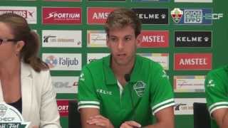 Elche CF Oficial  Presentación nuevos jugadores del Elche Ilicitano [upl. by Rovert]