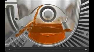 Engine Oil Animation [upl. by Sanbo]