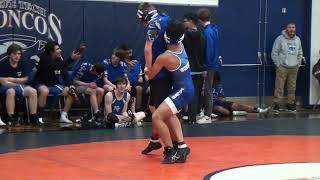 Worcester Wrestling  Mumtaz Santander vs Nashoba Tech JV [upl. by Oriana]