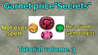 Garnet Gemstone Price  Gemstone Dealing [upl. by Mccafferty]