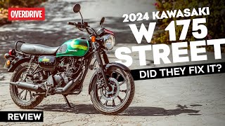 2024 Kawasaki W 175 Street review  everyone needs a second chance I odmag [upl. by Oiredised]