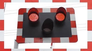 Railway Crossing at Sandymount Avenue in County Dublin Ireland [upl. by Sidonia]