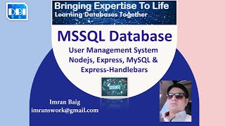 User Management System – Nodejs Express MySQL amp ExpressHandlebars By Raddy [upl. by Vallery]