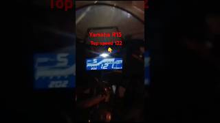 Yamaha R15v3 Top speed122 shots Bike video rider r15v3 [upl. by Johen]