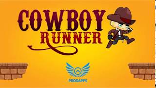 Cowboy Runner – Western Journey – Android Game Project with Admob [upl. by Yadsendew]