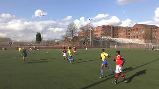 The Manchester College v Xaverian College Manchester Cup SemiFinal Part 2 [upl. by Yrokcaz]