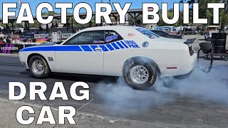 quotFactory Builtquot Challenger DRAG PAK Race Car [upl. by Kunkle]