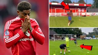 Marcus Rashford Shows Off Raw Material In Private Training Sessions As Struggling Man United Star [upl. by Nnyltak]