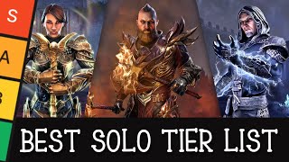 Discover the BEST Class for ESO 2024  Solo PvE Tier List Elder Scrolls Online [upl. by Moreen]