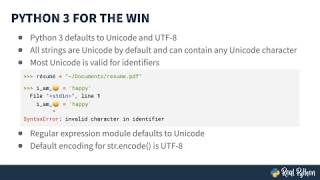 Unicode in Python [upl. by Baillieu]