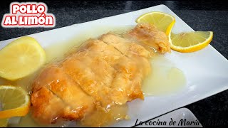 POLLO AL LIIMÓN receta fácil al estilo chino 😋 [upl. by Linzy317]