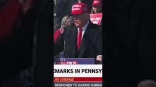 Trump SLAMS NEW Selzer Poll at Pennsylvania Rally shorts [upl. by Ertemed]