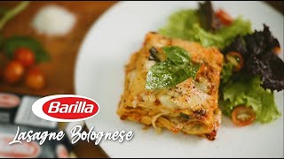 Barilla  Lasagne Bolognese with Chef Nino Logarta [upl. by Kan]