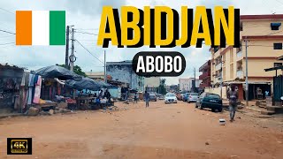 Abidjan tour dans Abobo les sous quartiers [upl. by Noman]