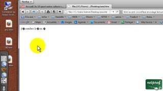HTML et lencodage UTF8 [upl. by Cash122]