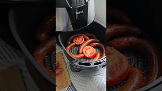 tefal Test Heißluftfritteuse Hot air fryer cooking quick breakfast in 8 minutes family subscribe [upl. by Annalee]