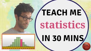 Teach me STATISTICS in half an hour Seriously [upl. by Cotterell881]