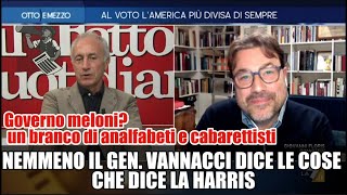 Elezioni USA Travaglio e Montanari Harris Pericolo 3° guerra mondiale Trump simile a Berlusconi [upl. by Lenrad]