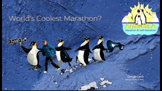 Antarctica Marathon 2023 with Marathon Tours running antarctica runningtips [upl. by Damiani516]