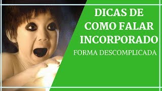 DICAS DE COMO FALAR INCORPORADO  UMBANDA [upl. by Cassondra]