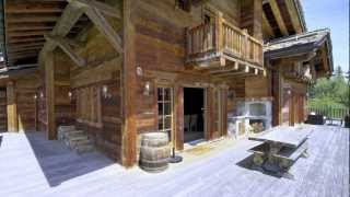 Very Big Luxury Chalet for Sale  La Grange de Crehavouettaz  CransMontana Valais Switzerland [upl. by Adyl166]