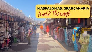 Maspalomas Gran Canaria Walking Tour [upl. by Publius]