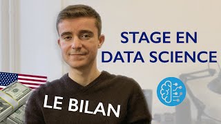 PREMIER STAGE EN DATA SCIENCE  Mon expérience [upl. by Pihc123]