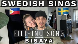 Swedish Wife Sings Filipino Song  ”HASULA”  BISAYA COVER  🇵🇭🇸🇪 [upl. by Millan667]