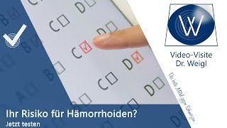 Selbsttest🖊 Habe ich schlimme Hämorrhoiden  Jucken und brennen im Po  sogehtgesund Test4 [upl. by Lavro]