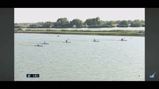 Championnat du monde 2024 Szeged kayak monoplace k1 1000 m série [upl. by Winny]