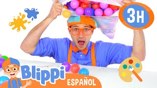 Blippi juega colores y juguetes  Blippi Español  Videos educativos para niños  Aprende y Juega [upl. by Sanalda]