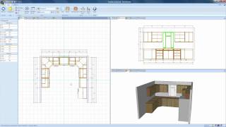 Drawing Walls and Objects in Cabinet Vision [upl. by Atiana]