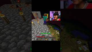 Triggered insaan Minecraft Dumb moment 😂 shorts triggeredinsaan minecraft [upl. by Demmer]