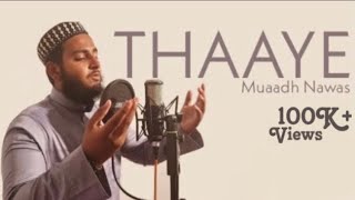 Thaaye  Muaadh Nawas  Tunez Production [upl. by Aisile]