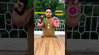 कौन ज्यादा देर तक घुमेगा  Beyblade vs Diwali chakri shorts [upl. by Harleigh977]