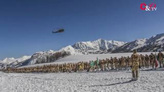 VIDEO  Gli alpini si addestrano in Alta Val di Susa [upl. by Nylavad549]