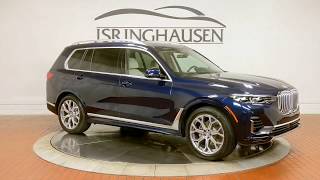 2020 BMW X7 xDrive40i in Tanzanite Blue II Metallic  74245 [upl. by Erdnoed]