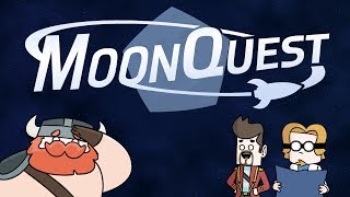 ♪ MoonQuest An Epic Journey  Original Song and Animation [upl. by Eiramesor]