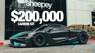 We Thrashed A 200000 McLaren Carbon Fiber Body Kit [upl. by Kred]