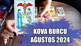 KOVA BURCU AĞUSTOS AYI TAROT FALI ♒İLİŞKİLERDE ŞANSLI DÖNEMDESİN 🍀KOVA BURCU AĞUSTOS 2024 YORUMU [upl. by Einon]