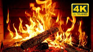 🔥 Cozy Fireplace 4K 12 HOURS Fireplace with Crackling Fire Sounds Crackling Fireplace 4K [upl. by Holman]