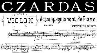 czardas violin  Piano Accompaniment [upl. by Gorga637]