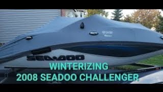 Winterizing seadoo boat [upl. by Artie988]