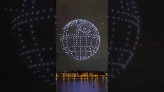 Watch the Disney Springs Drone Show in Under a Minute [upl. by Trebo114]