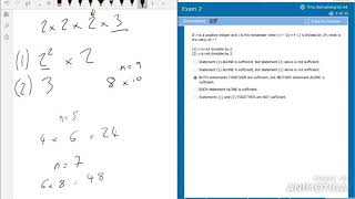 GMAT Test 800 Score in 90 minutes full test with techniquesexplanations All questions correct [upl. by Teodoor]