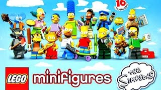 Lego Simpsons Minifiguren  3 BoosterPacks  Opening  Unboxing [upl. by Adnale]