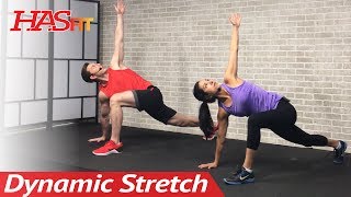 12 Min Full Body Dynamic Stretching Routine Dynamic Warm Up Exercises Before Workout amp for Activity [upl. by Altheta960]