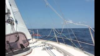 Sailing Contessa 26 Cavendysh off Miami [upl. by Devora]