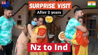 Surprise Visit to India  Meeting my mom after years she got emotional 🥺😢 [upl. by Maletta]